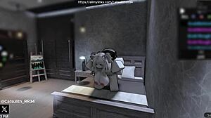 Quietly Fucking Fan Bent Over Bed Doggystyle Cowgirl Blowjob