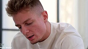 Winter Ashby Gulps Cum After Sensual Massage Bliss