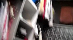 Naughty Blonde Milf Moans Wild in Dressing Room Try-Ons