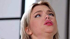 Winter Ashby Gulps Cum After Sensual Massage Bliss