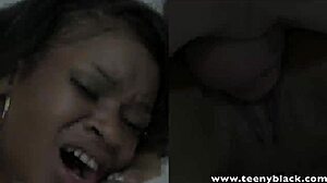 18-Year-Old Black Teen Millian Blaze Fucks Old White Guy Hard