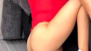 angie fonseca's skinny teen ass rides cock squirting everywhere