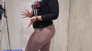 Boss Catches Big Ass Maid Work Fucks Gaping No Condom