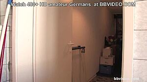 bold old dude rims teen ass then pounds her tight german pussy hard