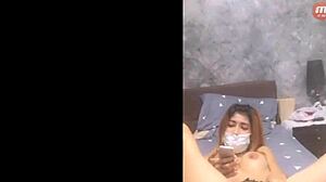 Thai Big Tits Babe Naku Live Masturbation Show