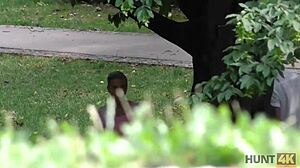 Hunt4k. She nearly loses wallet but scores wild sex cash.