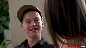 What Happens When Naughty Milf Moms Turn Living Room Into Orgy?