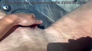 dig this italian milf artemisia love's big tits naked jacuzzi pussy fingering legs pov slow motion outside?