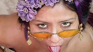 What If Miss Latin Rain Craves Cum Swallow After 12 Lonely Days?