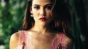 Danielle Campbell teases in hot celebrity jerk-off session