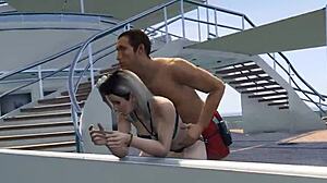 gta 5 cutie bikini babe fucked hard on yacht
