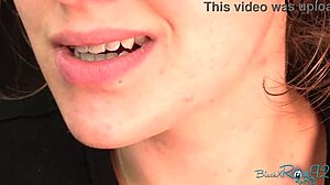 milf housewife whispers filthy joi glasses pov