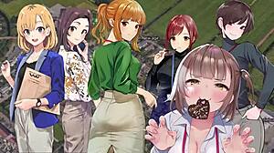 office lady hides naughty work secrets