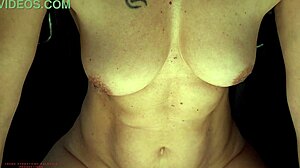 Mature Milf's Natural Tits and Hairy Pussy Tease Revealed