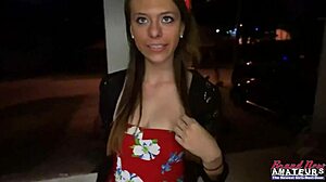 Brunette Cloe Sings Then Swallows Huge Cum Load!