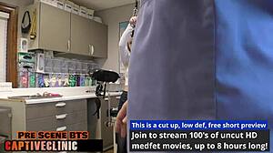 stacy shepard, nurse in heels gapes pussy backstage with toys?