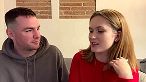 Blonde Russian College Girl Una Fairy Backstage Cunilingus