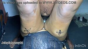 Step Son and Mum Compete in Intense Cowgirl Ride