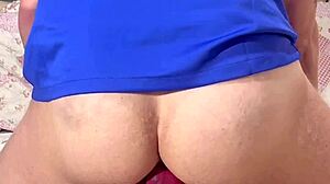 Loirinho Rides Monster Rubber Cock in Pink Ass Cage