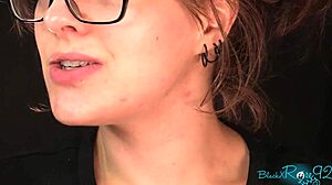 milf housewife whispers filthy joi glasses pov