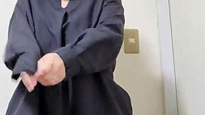 Married Japanese Bride Masturbates Big Tits Lewd Hip Shakes