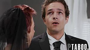 Tattooed Gilf Ruby Drenched in Jayden's Cum!