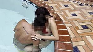 Petite 18yo Lives Horny Underwater Outdoor Fuck Dream