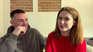 Blonde Russian College Girl Una Fairy Backstage Cunilingus