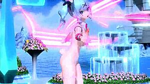 i love hatsune miku's nude rabbit costume rabbit toy play