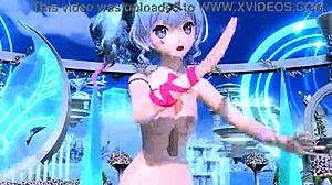 i love hatsune miku's nude rabbit costume rabbit toy play