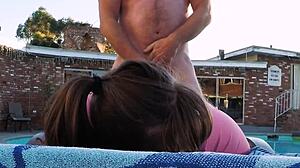 Yoga slut Gigi Breeze craves cock mid-session