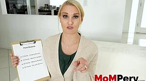 StepSon Pounds Blonde Milf Julia Robbie Reverse Cowgirl Raw