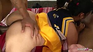 Curvy Mika Tan's Big Tits Bounce in Wild Gangbang!