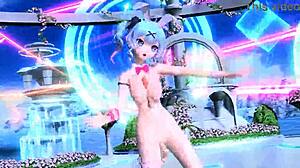i love hatsune miku's nude rabbit costume rabbit toy play