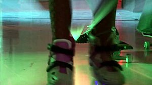 Kit Lee and Kat Lee Gape Pussies in Foursome Anal with Skater Dudes