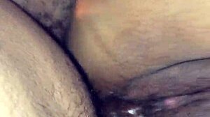 Pussy Creams and Squirts Hard on Thick Cock