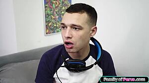 Stepson Fantasizes Hard Banging Big Tits Stepmom