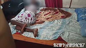 sexy african wife teases hubby till cock gets super hard...