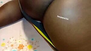 naughty fat slut bends over spreads huge ass cheeks