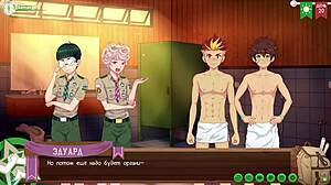 Friends Pound Taiga Hard in Hentai Shower Sex Frenzy