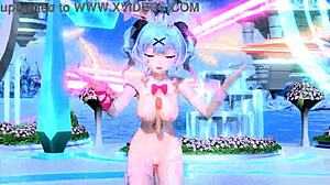 i love hatsune miku's nude rabbit costume rabbit toy play