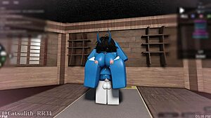 horny demon slut begs for monster cock missionary pounding and doggy creampies part 1!