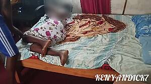 sexy african wife teases hubby till cock gets super hard...