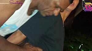 CALL CENTER GIRL CAUGHT SUCKING BBC IN PARK!