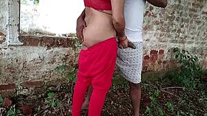 After Daddy Leaves Abroad Stepmom Lovingly Fucks in Jungle