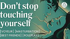 your bestie catches you stroking as her creamy pussy orgasms pov