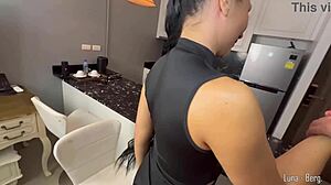 cheating wife no panties takes hard cock all holes tonight