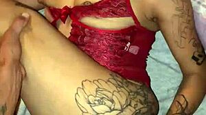 Morena Gostosa Chokes on Huge Cock Deepthroat Action