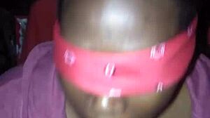 Valentine's BBW Deepthroats Monster Black Cock Sloppily