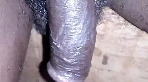 BigBlackie Shaves Smooth Then Jerks Massive BBC to Explosive Cumshot